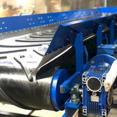 Ленточный конвейер наклонный 4500х800