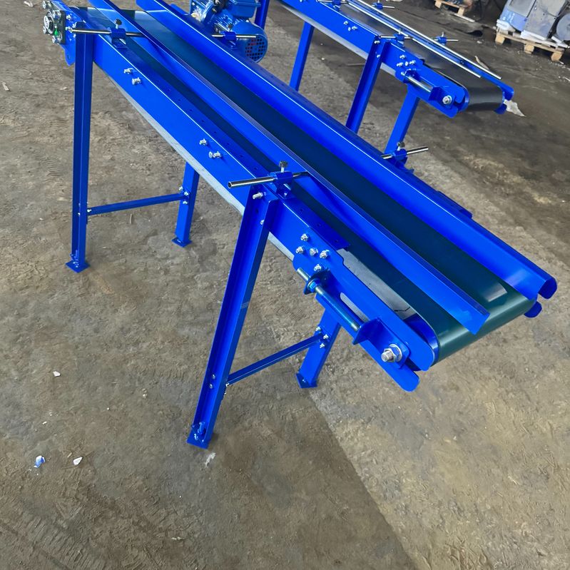 Ленточный конвейер  для маркировки и упаковки продукции